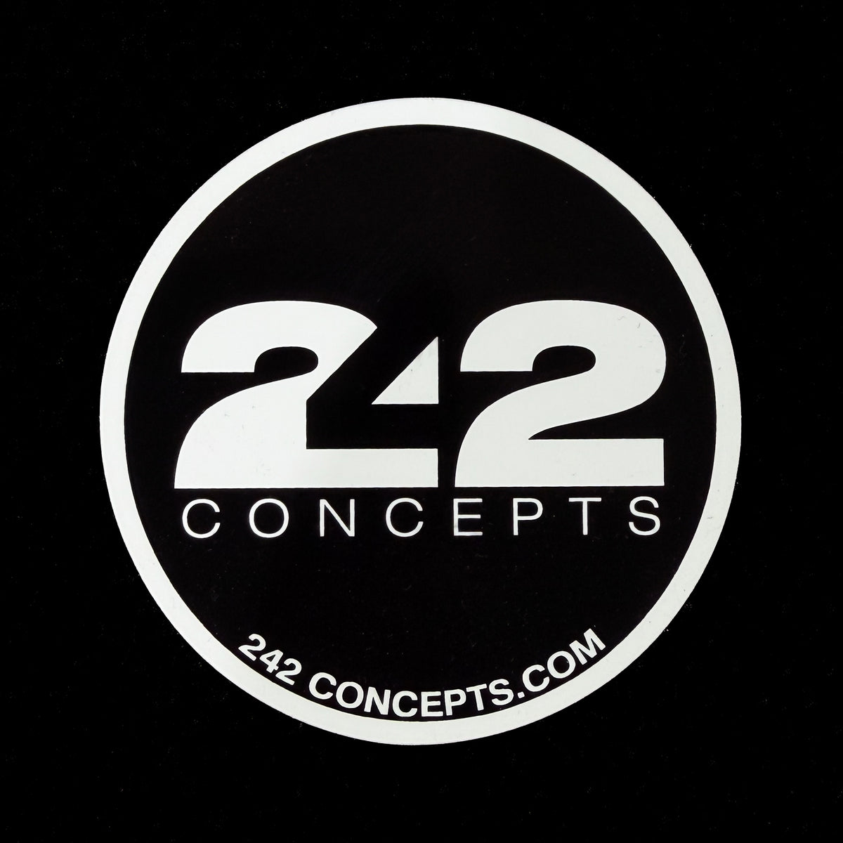 Circle 242 Sticker