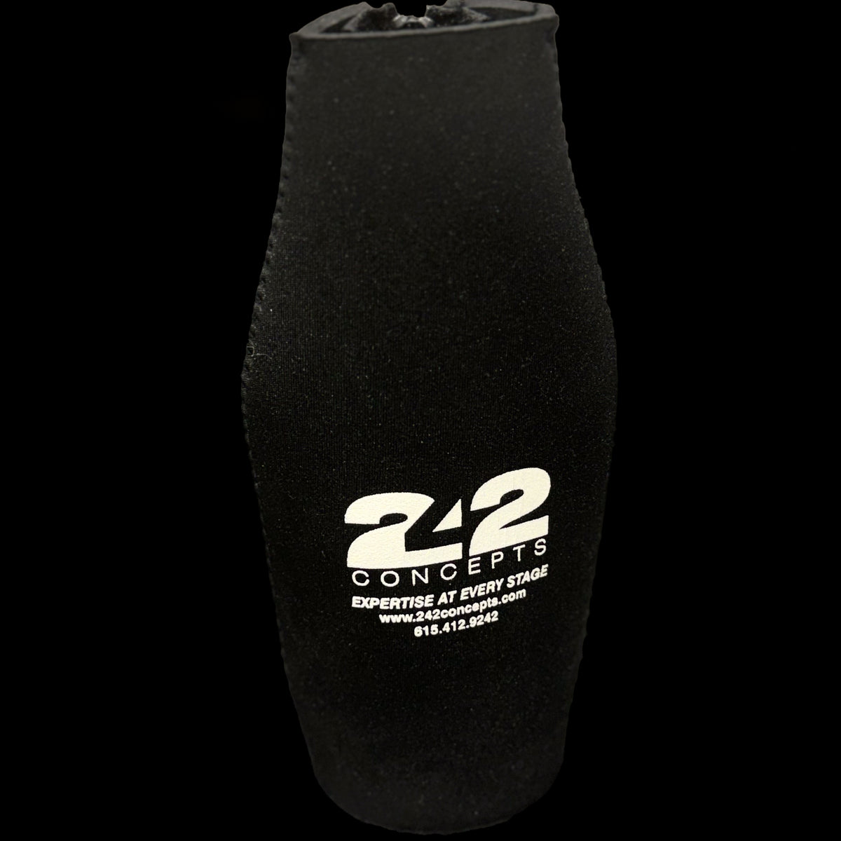 Black Bottle Koozie